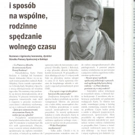 Rozmowa na temat Gołdapskiej Karty Dużej Rodziny w „Problemach społecznych”