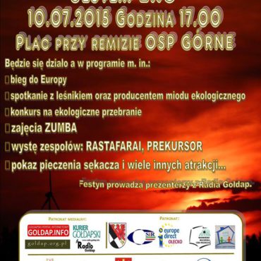 Zapraszamy na Festyn ekologiczny do Górnego