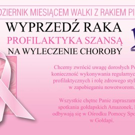 Rak to nie wyrok- różowe spotkanie z amazonkami!