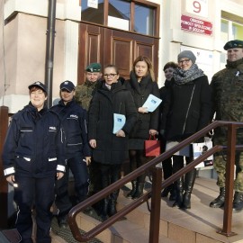 Zakończenie kampanii „Biała Wstążka” w Gołdapi