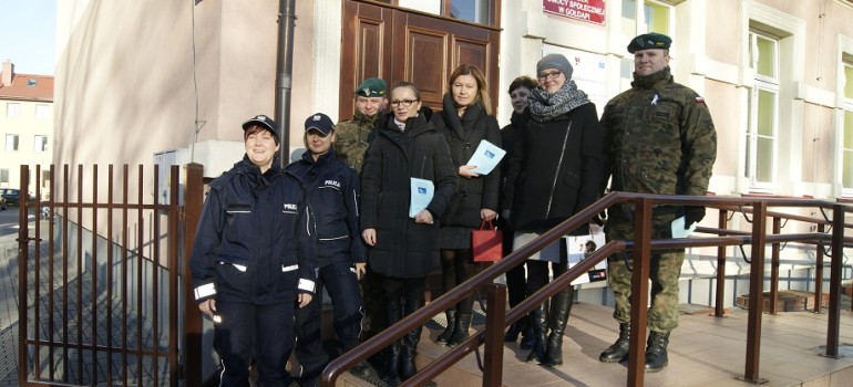 Zakończenie kampanii „Biała Wstążka” w Gołdapi