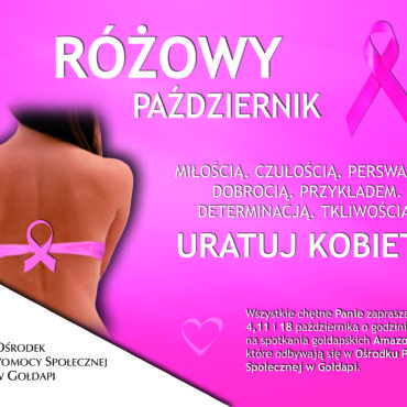 Różowy październik – Uratuj Kobietę