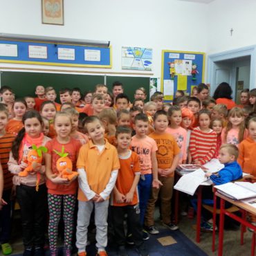 Kampania Pomarańczowej Wstążki w SP 1