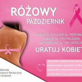 Różowy Październik 2017 – miesiąc świadomości raka piersi