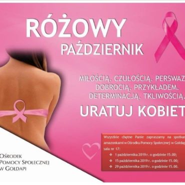 Różowy Październik – miesiącem Świadomości Raka Piersi
